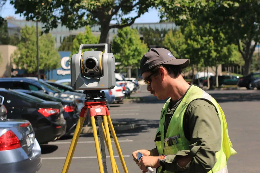 Static LiDAR system used in construction
