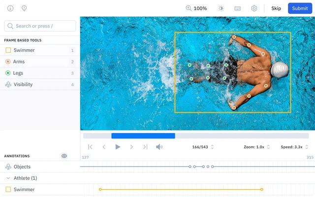 Figure 13: Labelbox data annotation UI.
