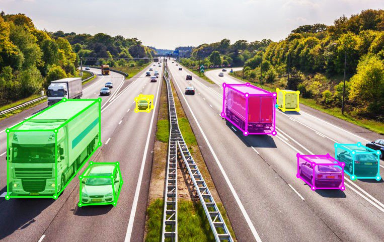 Figure 6: Example of 3D cuboids image annotation.