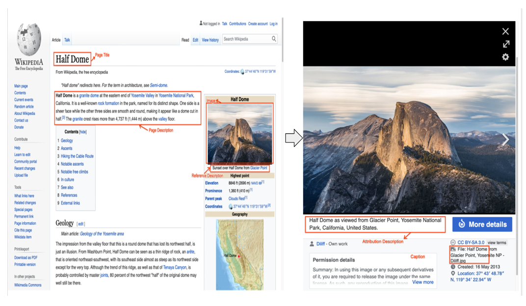 Figure 10: WIT Image-Text Example with All Text Annotations.