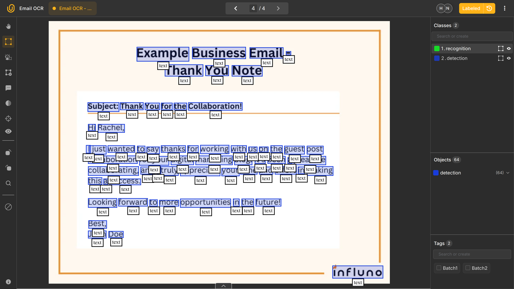 Text OCR Detection | Unitlab AI