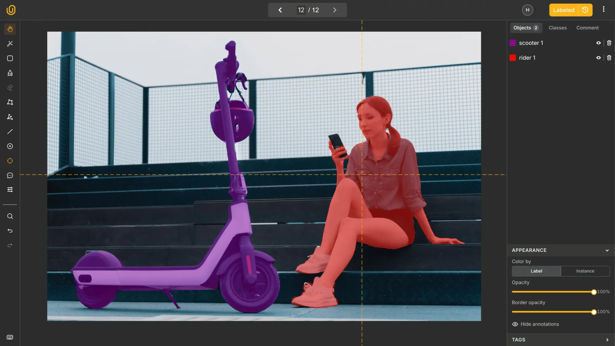 Well-annotated Semantic Segmentation for Micromobility | Unitlab AI