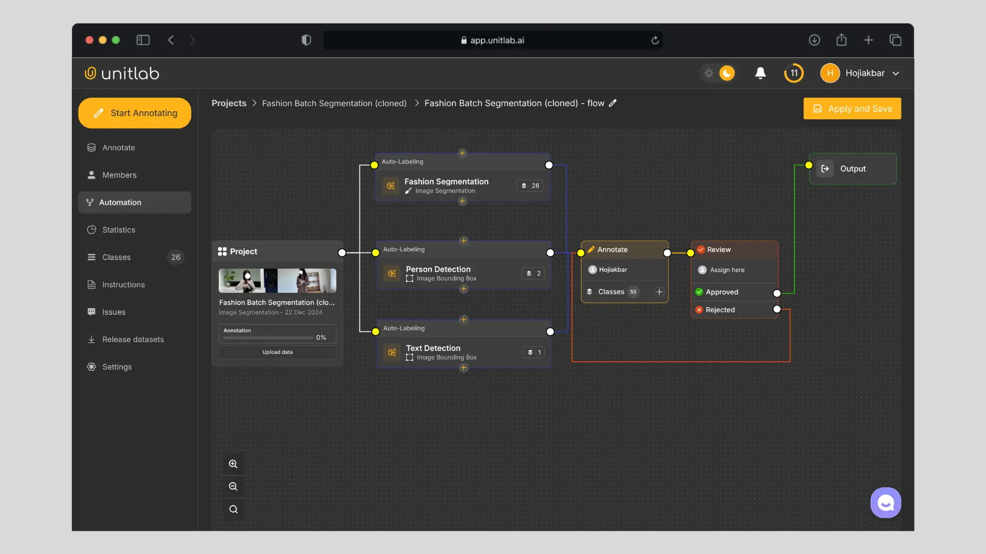 Unitlab Automation Workflow