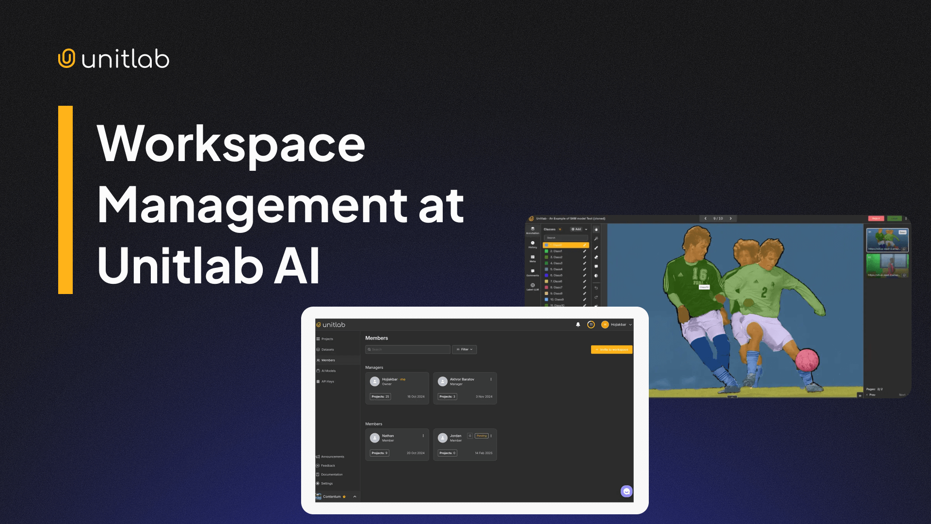 Workspace Management at Unitlab AI
