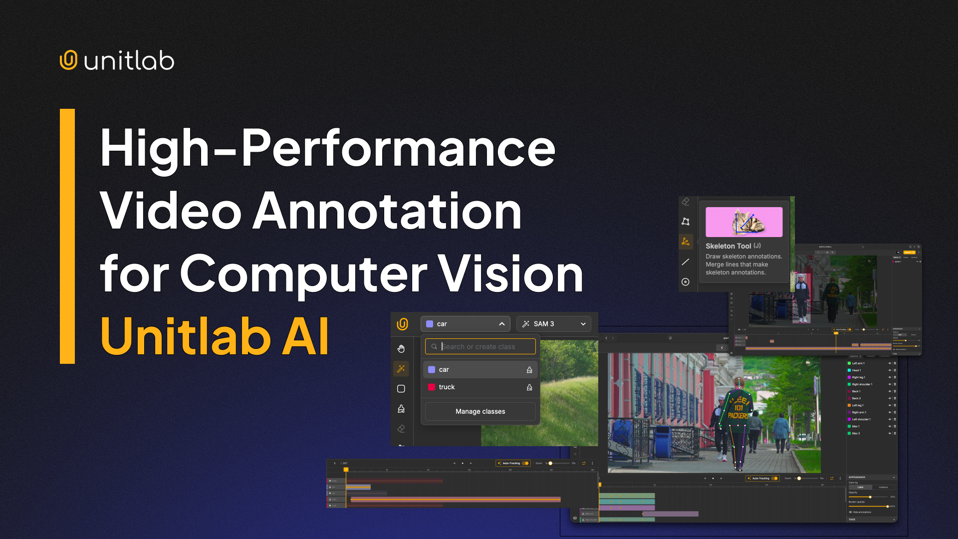 High-Performance Video Annotation for Computer Vision | Unitlab AI